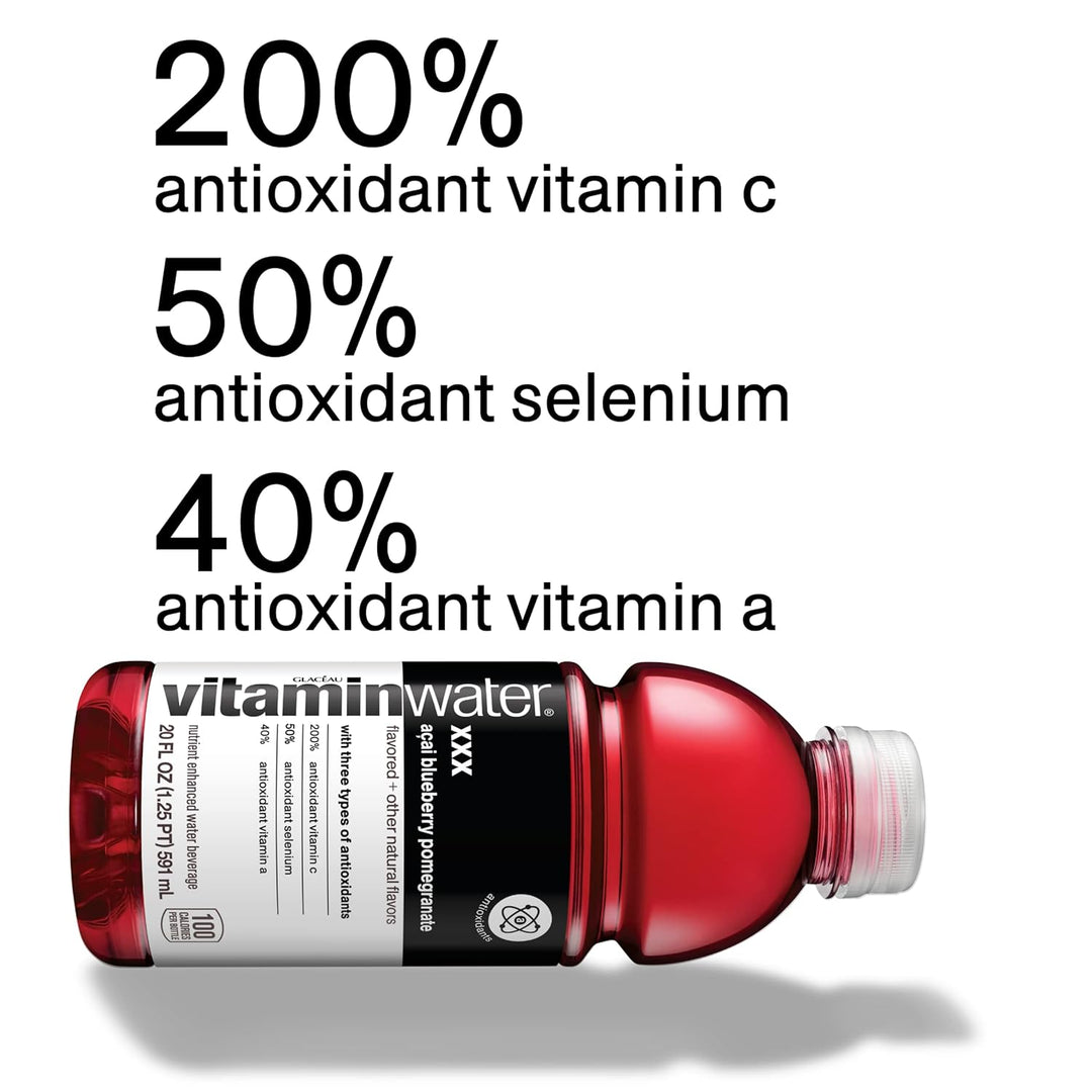 Vitamin Water 20 oz XXX Acai Blueberry PomegranateShopAtDean