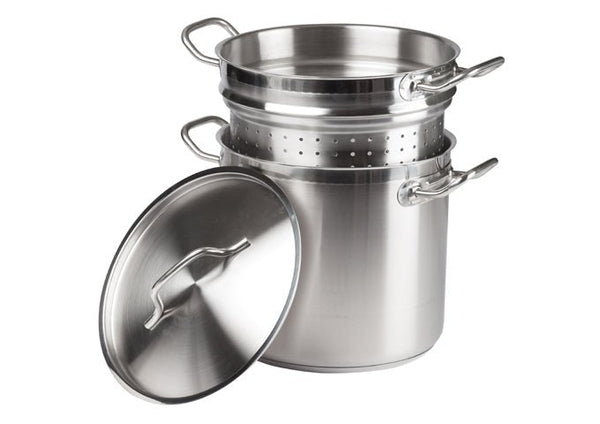 Winco 50 Quart Stock Pot, Aluminum