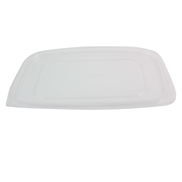 World Centric RDL - CS - 48 PLA Lid for 48 and 64 oz Rectangular DelisShopAtDean